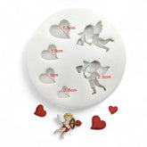 Molde Silicona Cupido